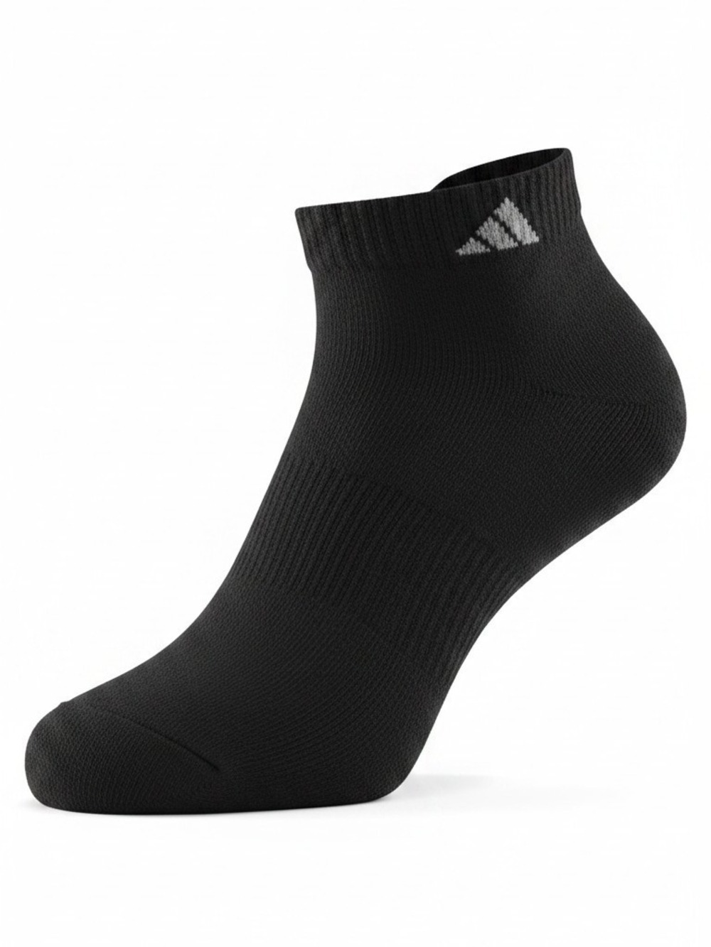 Adidas Men's Black Low-Cut Socks 5 Pair #SOK8